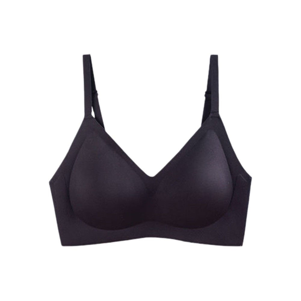 Bralette Wireless Soft - Comfortable Push Up Wireless Bra Soft