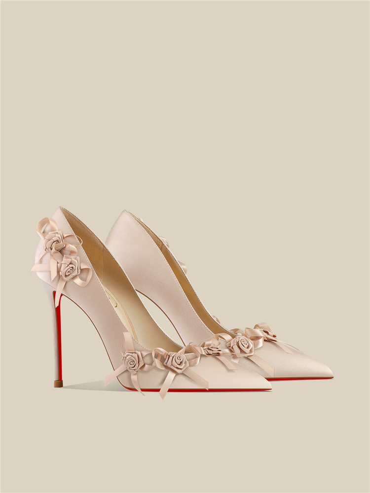 Spring new pointed shallow mou - Slip Dress Satin recension och pris