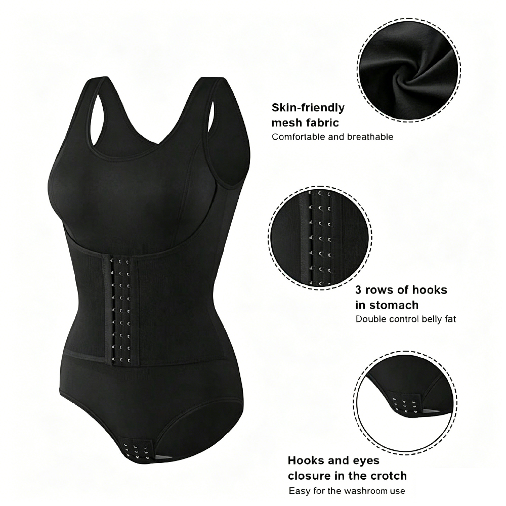 1PCS Women Waist Trainer Bodys - Shapewear Bodysuit Firm recension och pris