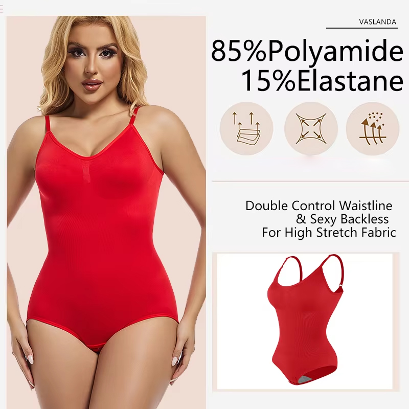 Women Shapewear Spaghetti Stra - Shapewear Bodysuit Firm recension och pris