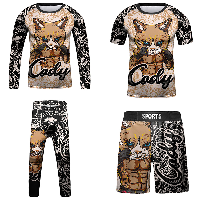 Kids Bjj Rashguard Jiu  T-shir - Boyshort Underwear recension och pris