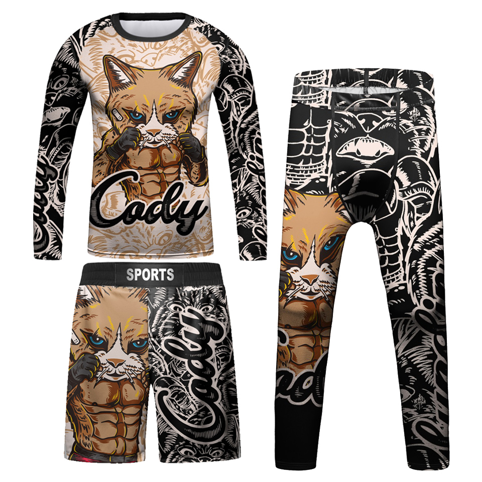 Kids Bjj Rashguard Jiu  T-shir - Boyshort Underwear recension och pris