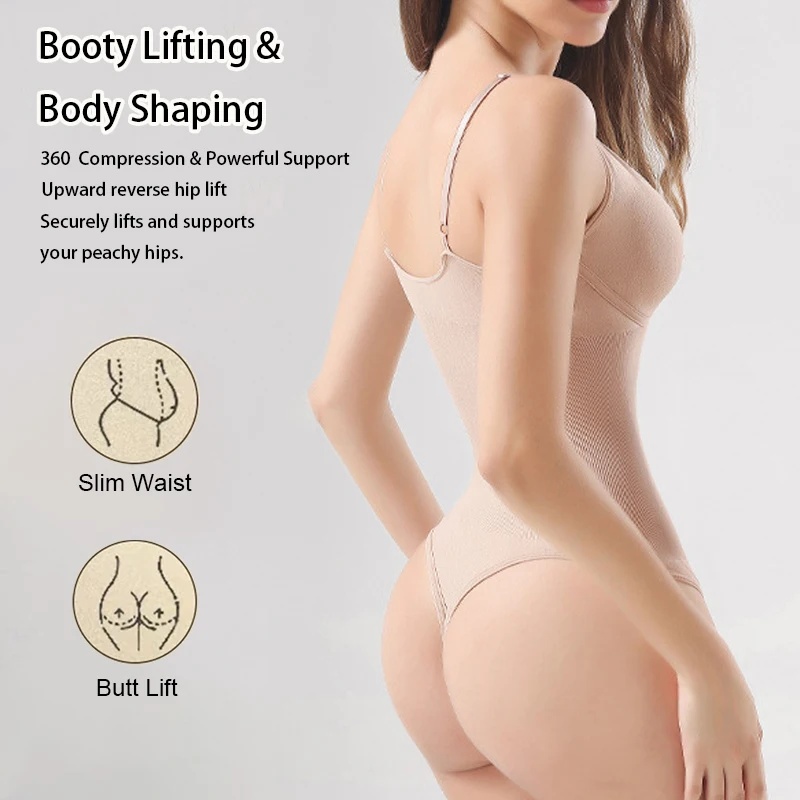 Women's Backless Bodysuit Shap - Shapewear Bodysuit Firm recension och pris