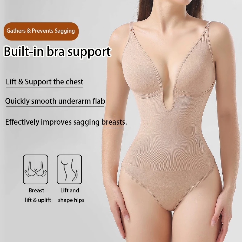 Women's Backless Bodysuit Shap - Shapewear Bodysuit Firm recension och pris