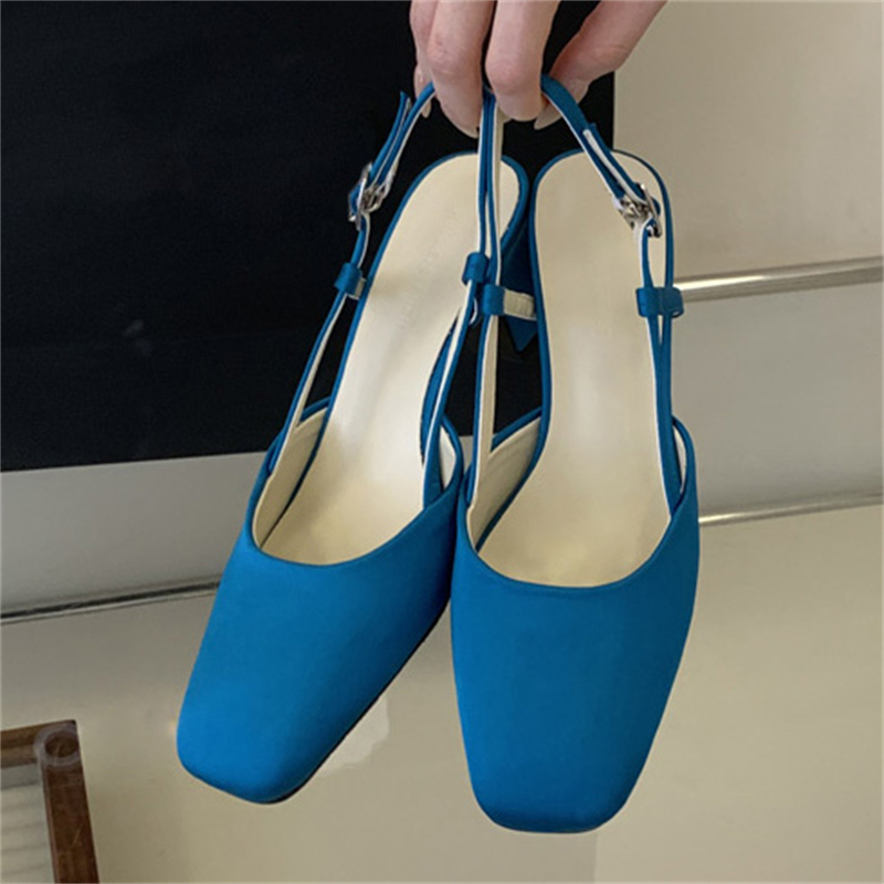 Women's Pointed Toe Faux Leath - Slip Dress Satin recension och pris