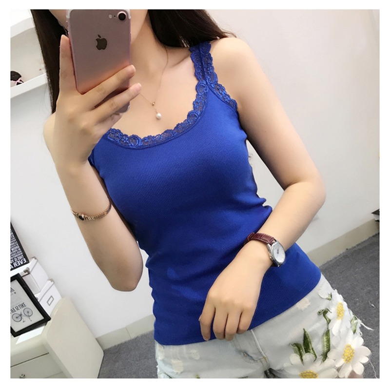 Black Tops Summer Sleeveless W - Cami Top Lace recension och pris
