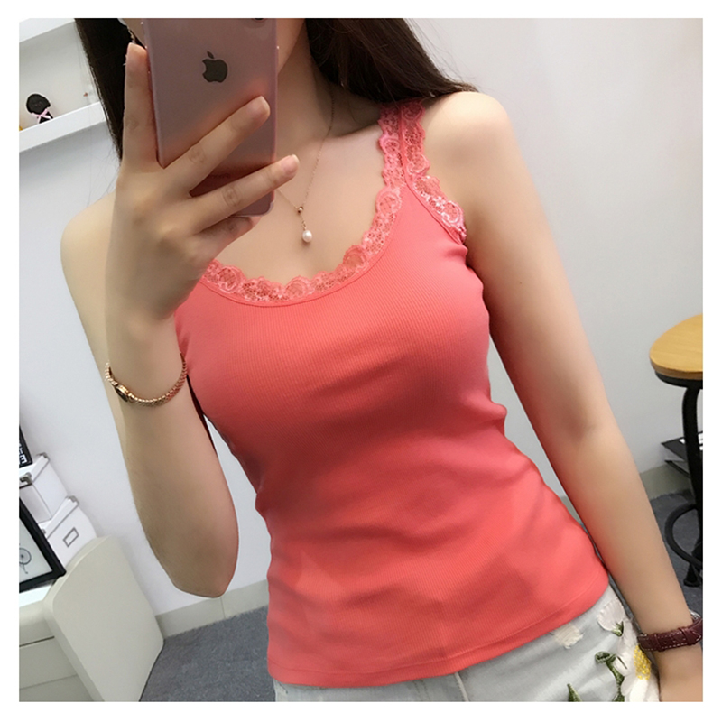 Black Tops Summer Sleeveless W - Cami Top Lace recension och pris